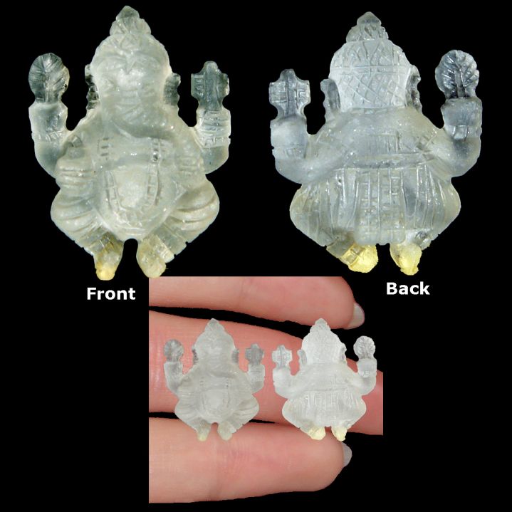 Stunningly Delicate Dancing Ganesh  Medallion