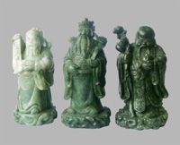 Awesomely Auspicious HOK-LOK SEW (3 Chinese Gods) of Good Fortune