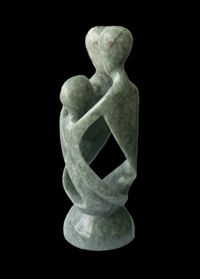 Bewitchingly Together: "Family Unity" Modern-Art Sculpture